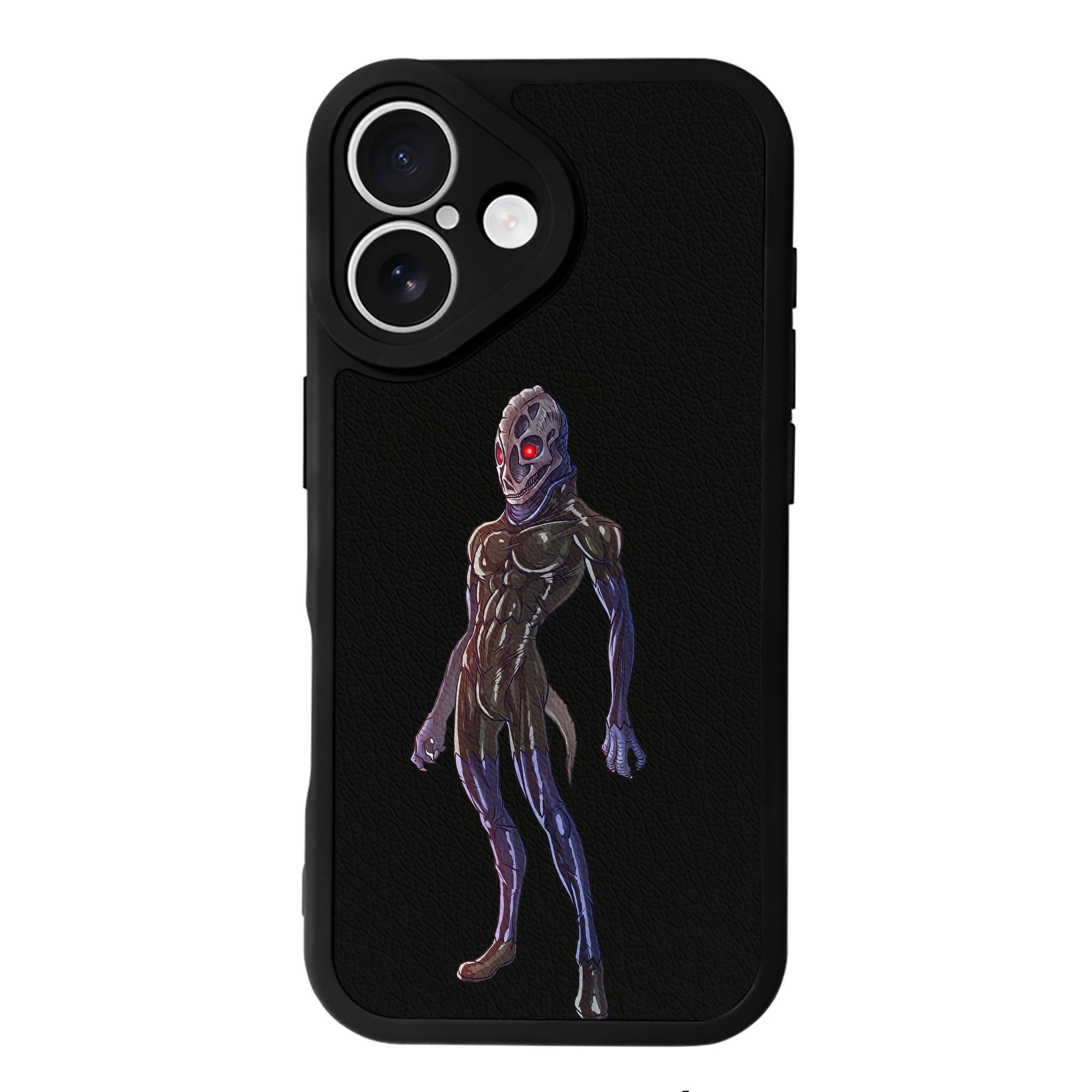 （画像用） ウルトラマン Ultraman 【iPhone 16シリーズ対応】シリコンスマホケース（レザー調） 材質：シリコン